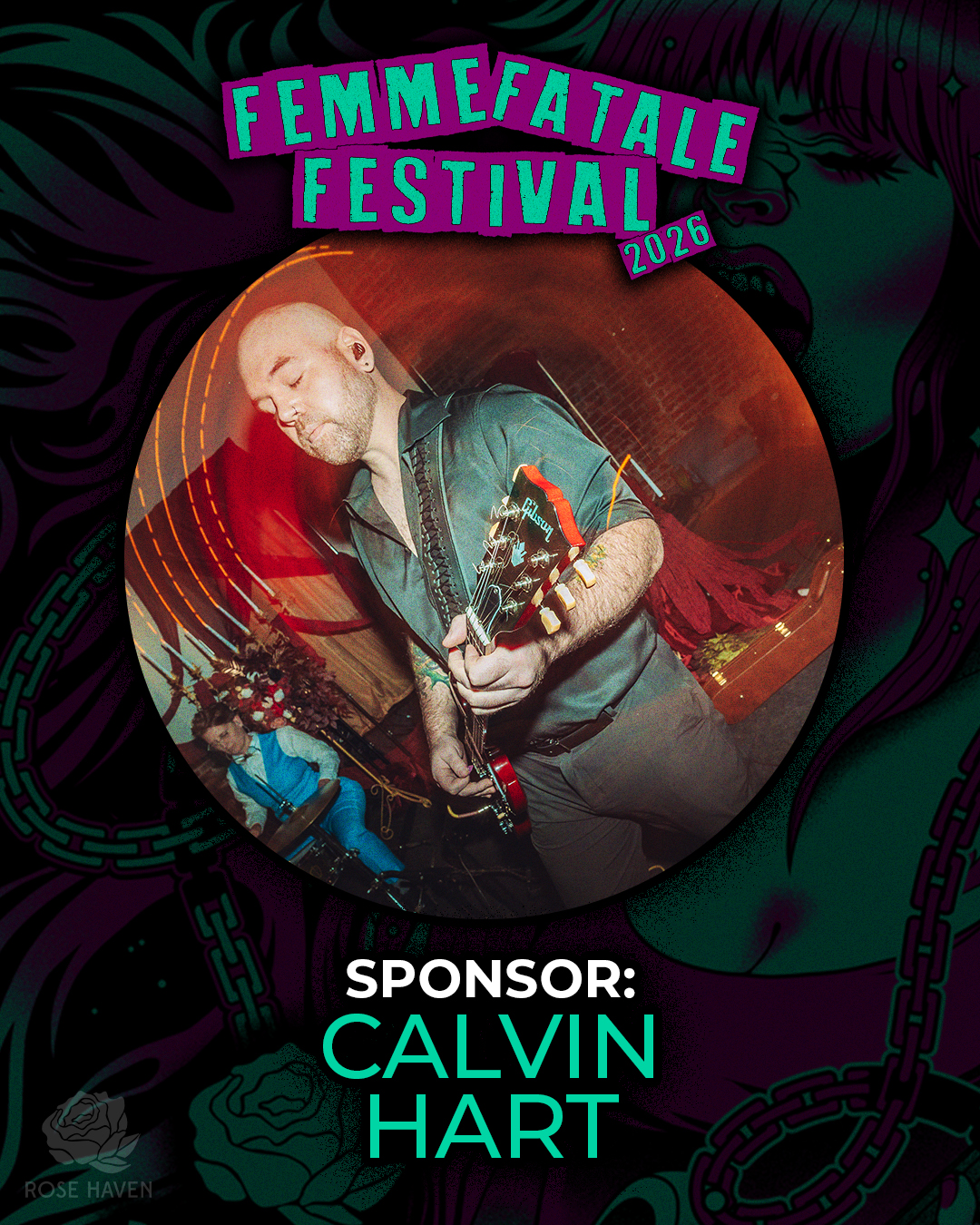 Calvin Hart Femme Fatale Fest Sponsor