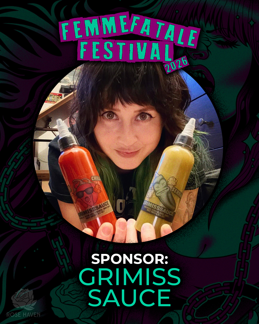Grimiss Sauce Femme Fatale Fest Sponsor