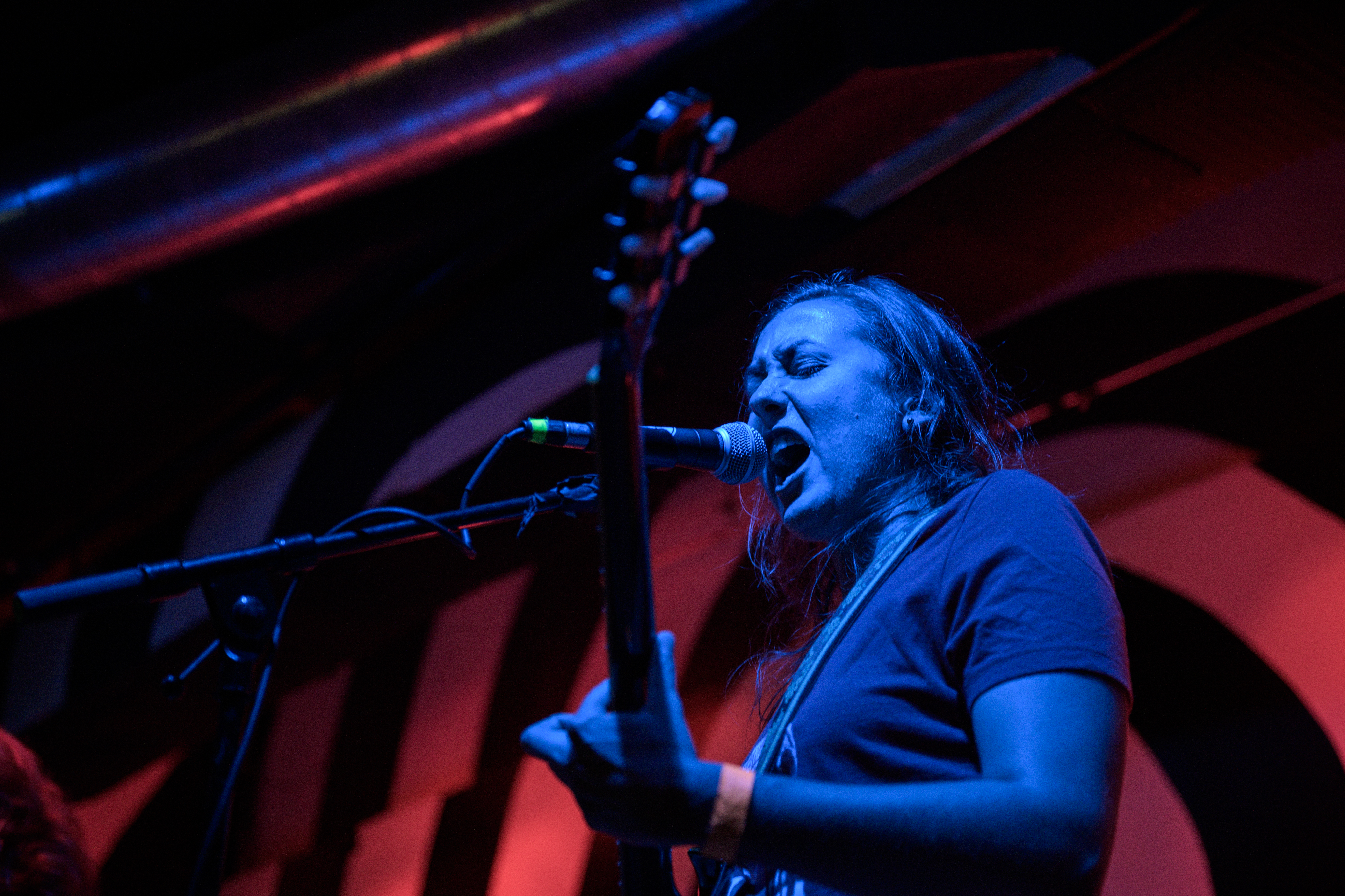 Crowd cheering at Femme Fatale Fest